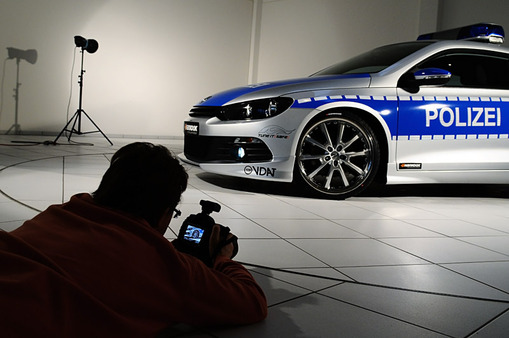 Studiofotografie im Kriechen